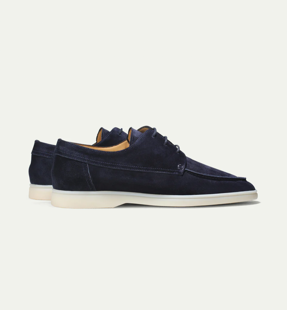 Men's Suede Lace Up Loafers