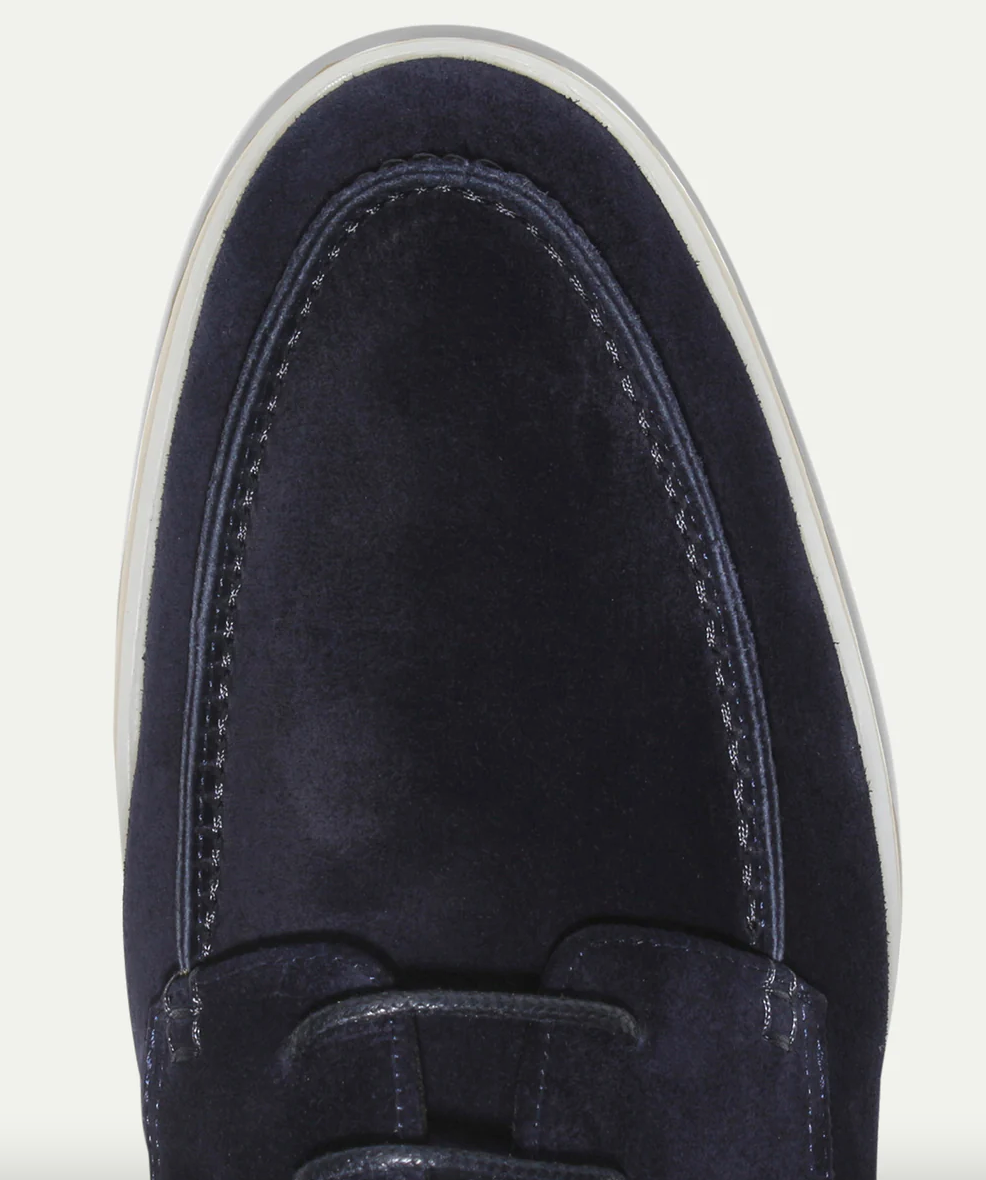 Men's Suede Lace Up Loafers
