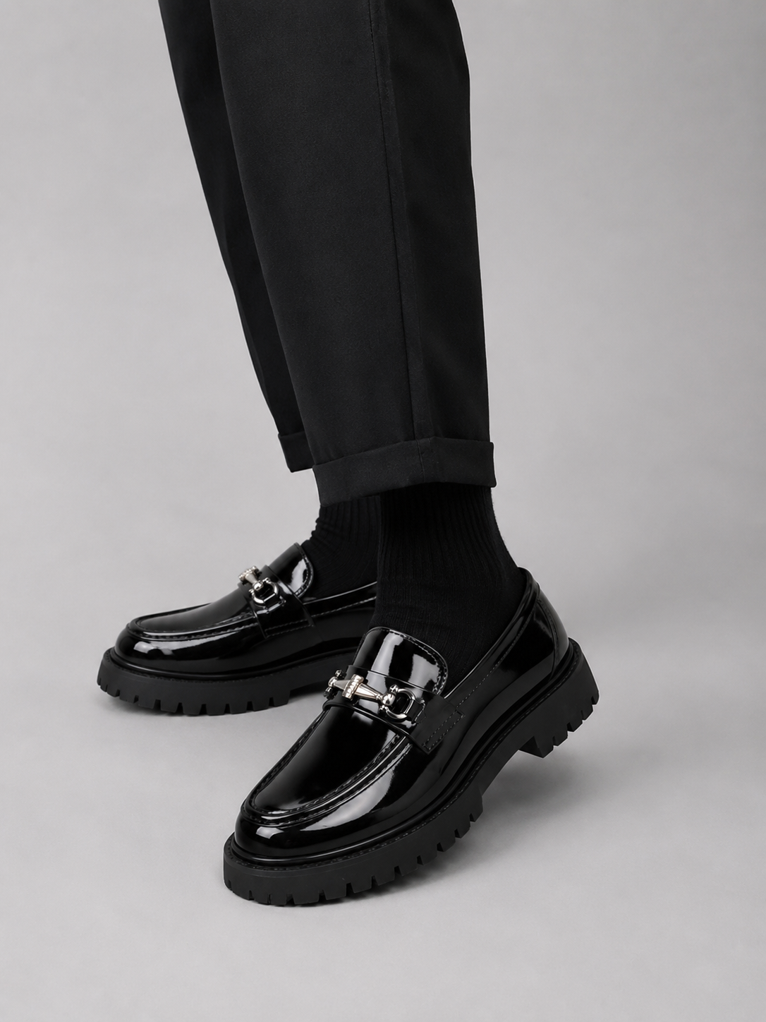 Men's Chunky Sole Loafer Sneakers