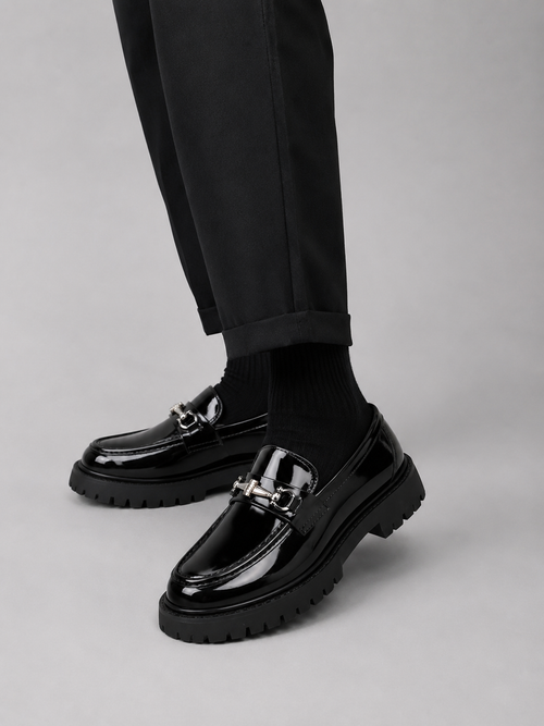 Men's Chunky Sole Loafer Sneakers
