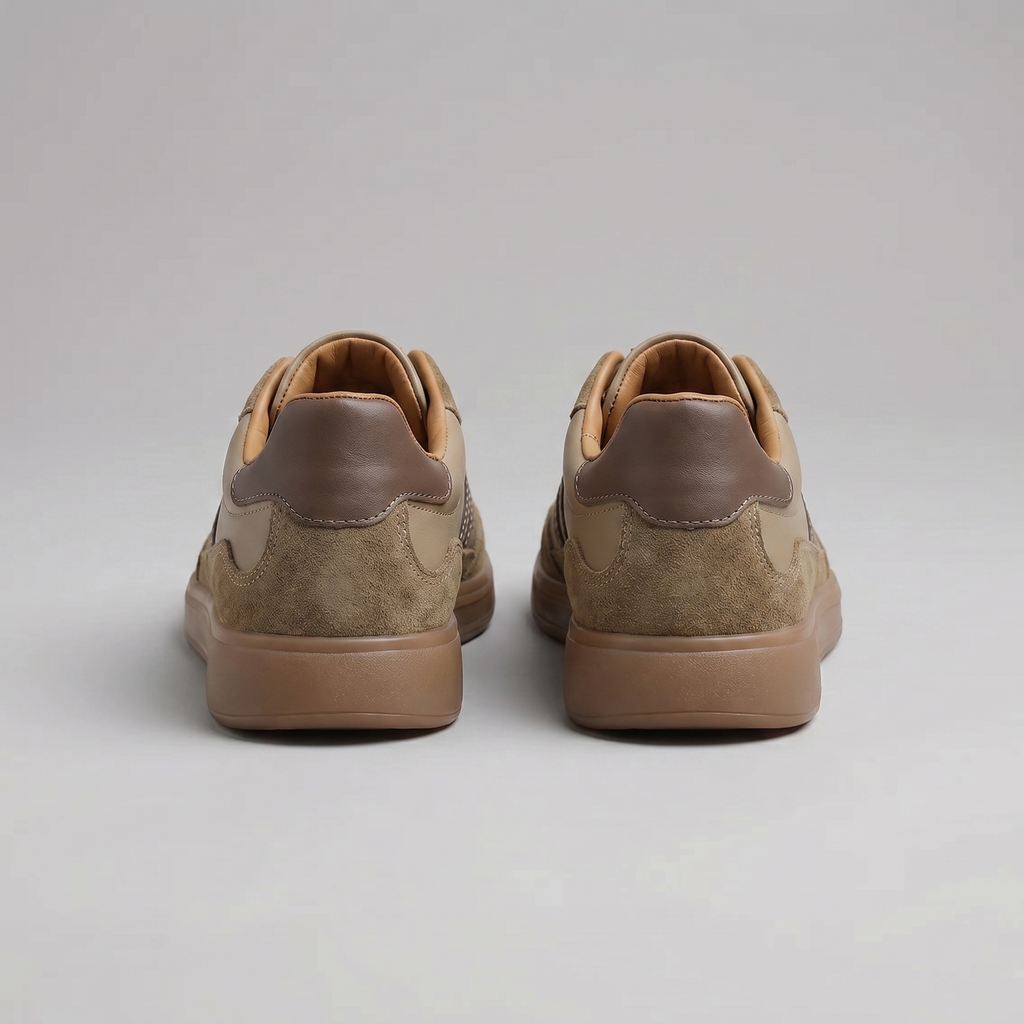 Men's Retro Lace-Up Sneakers