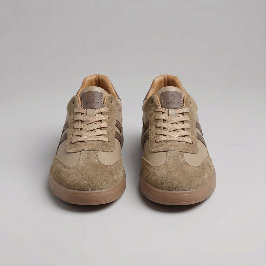 Men's Retro Lace-Up Sneakers