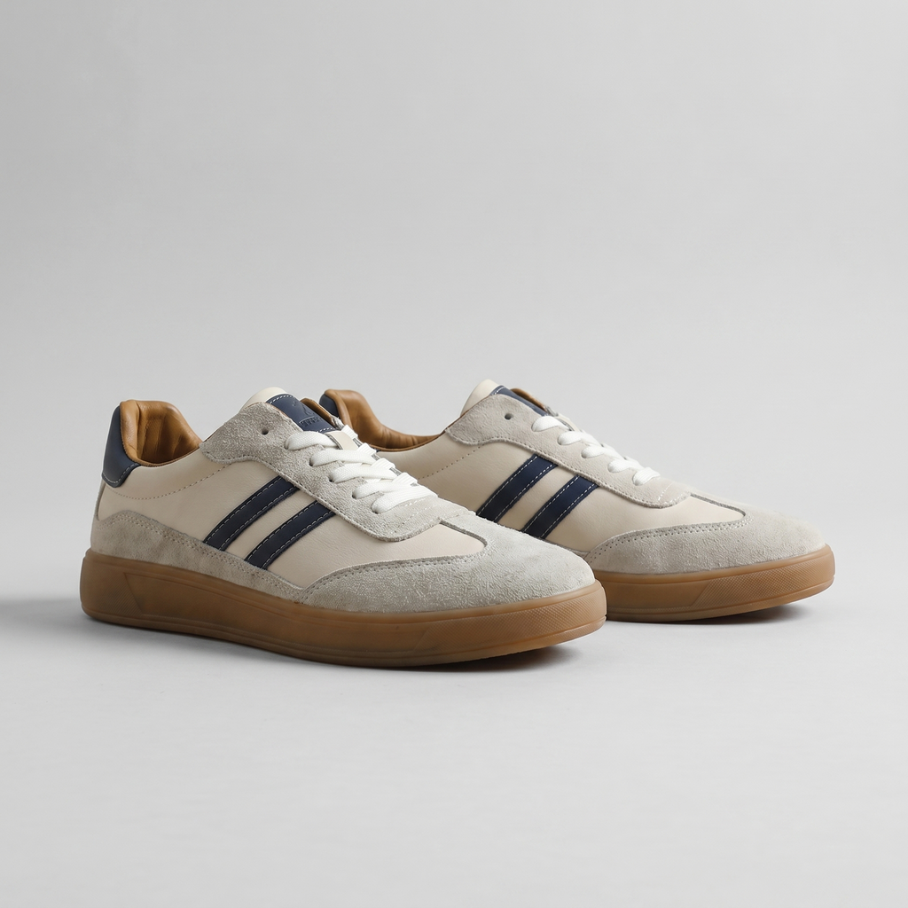 Men's Retro Lace-Up Sneakers