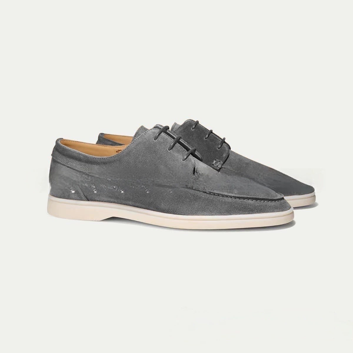 Men's Suede Lace Up Loafers
