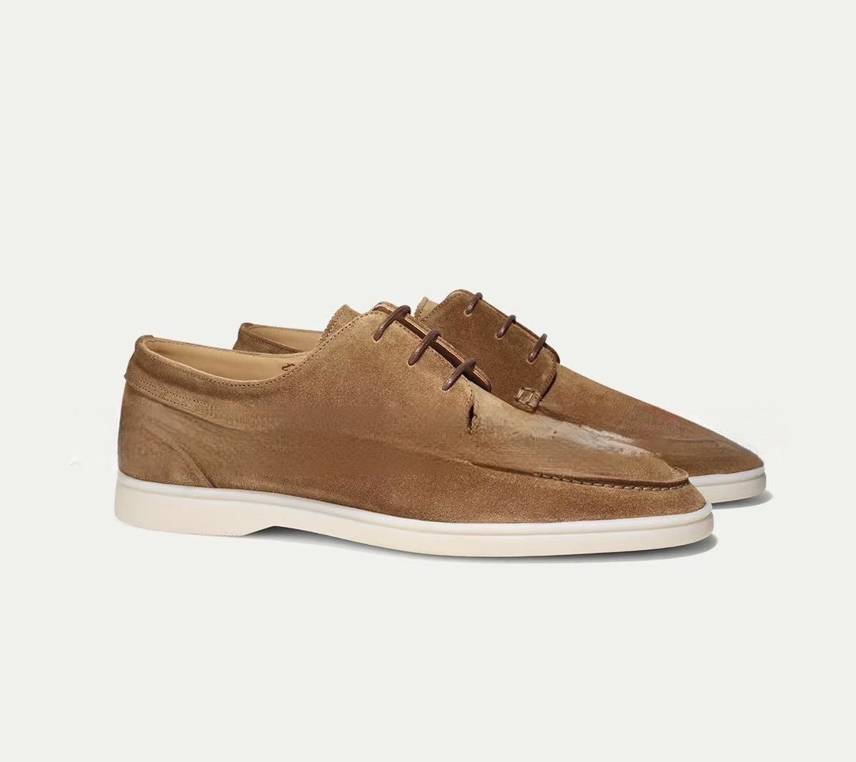 Men's Suede Lace Up Loafers
